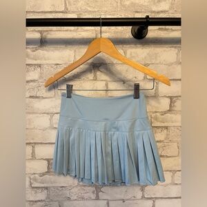 Gold Hinge Pleated Skirt XS